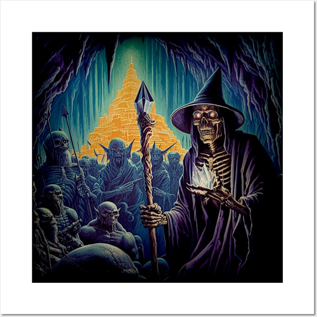 Long Live the Dead Wall Art by Husky's Art Emporium